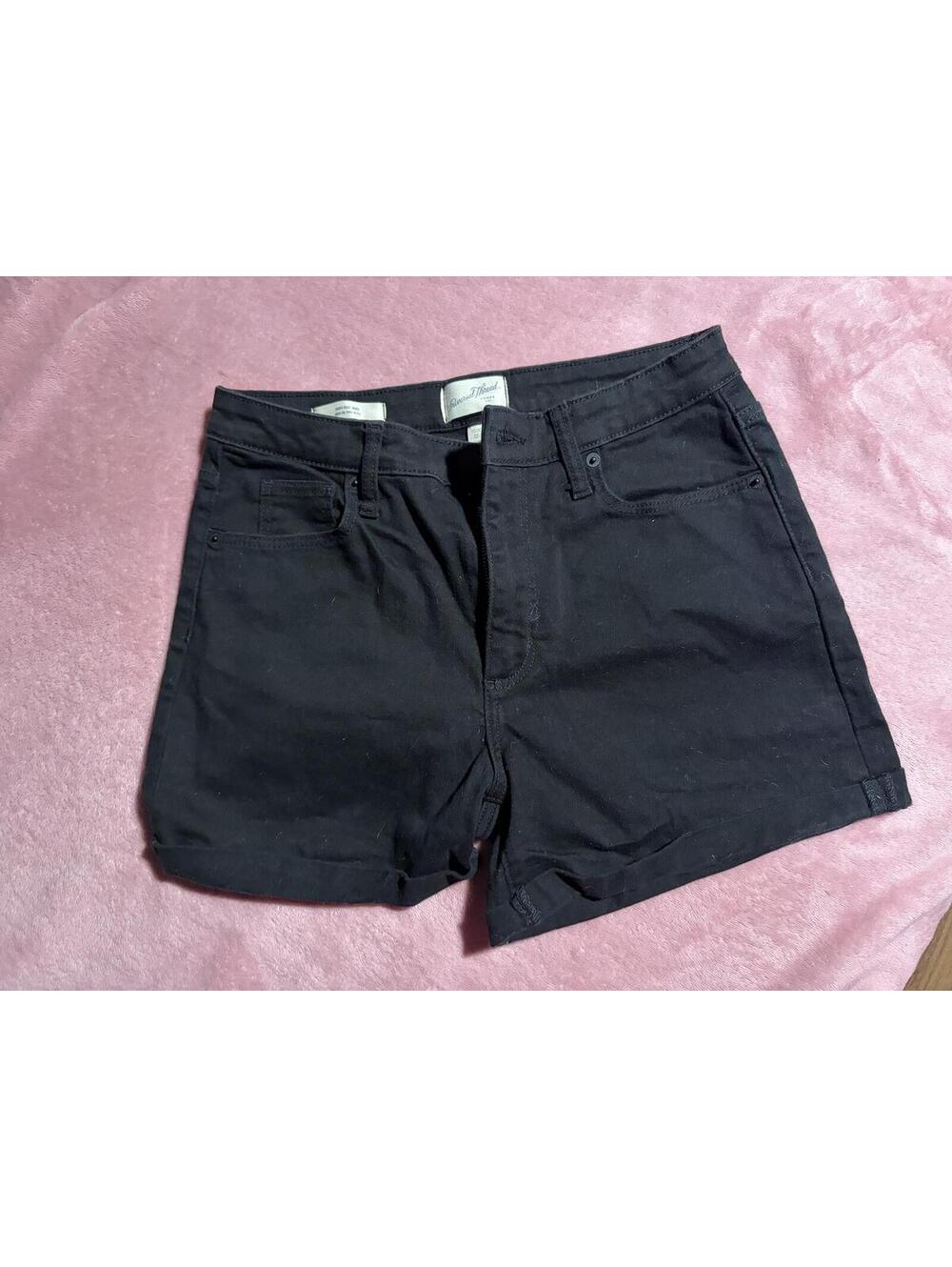Universal Thread Black Denim Shorts